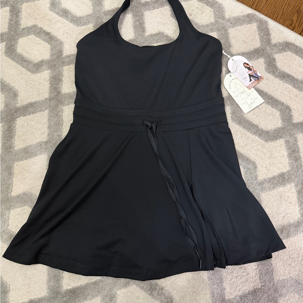 Black Halter Dress